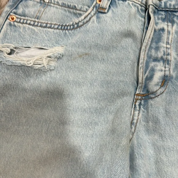 &denim 90's Boyfriend Women’s Jeans Size 4 Distressed Jeans - Picture 3 of 9